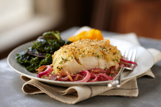 Thyme-Crusted Alaska Sablefish