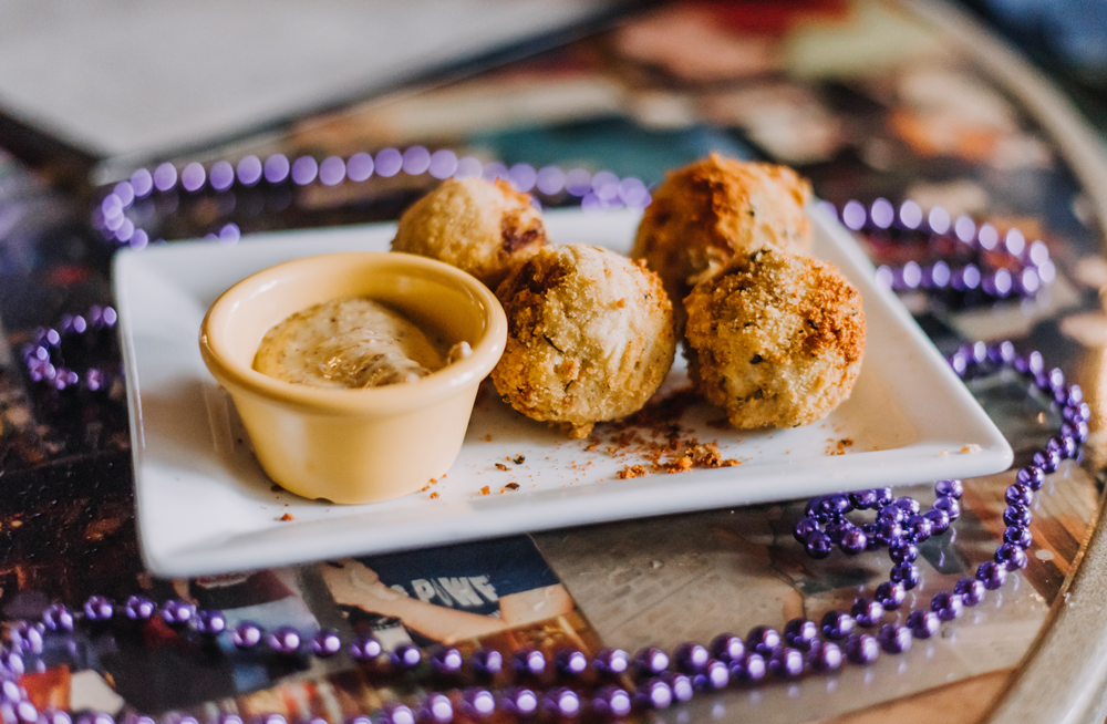 salmon boudin balls