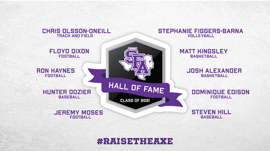Chris Olsson-O'Neill inducted into SFA Hall of Fame