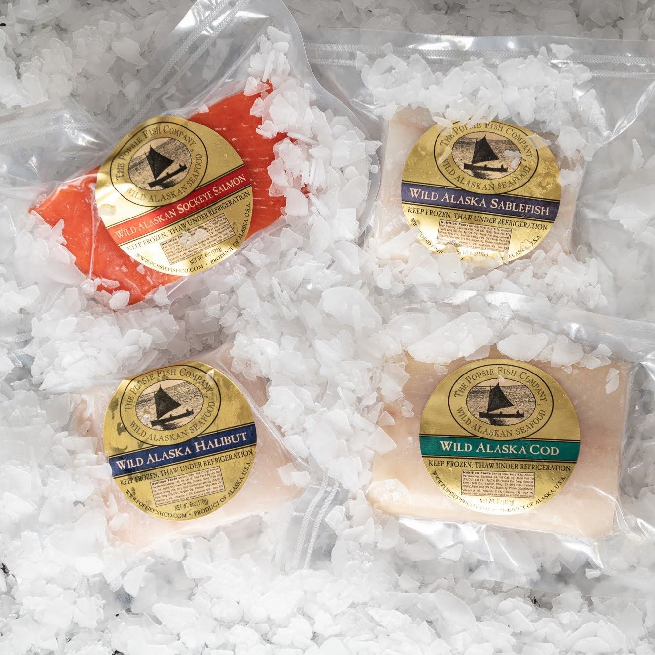 Frozen Wild Alaskan - Popsie Fish Co
