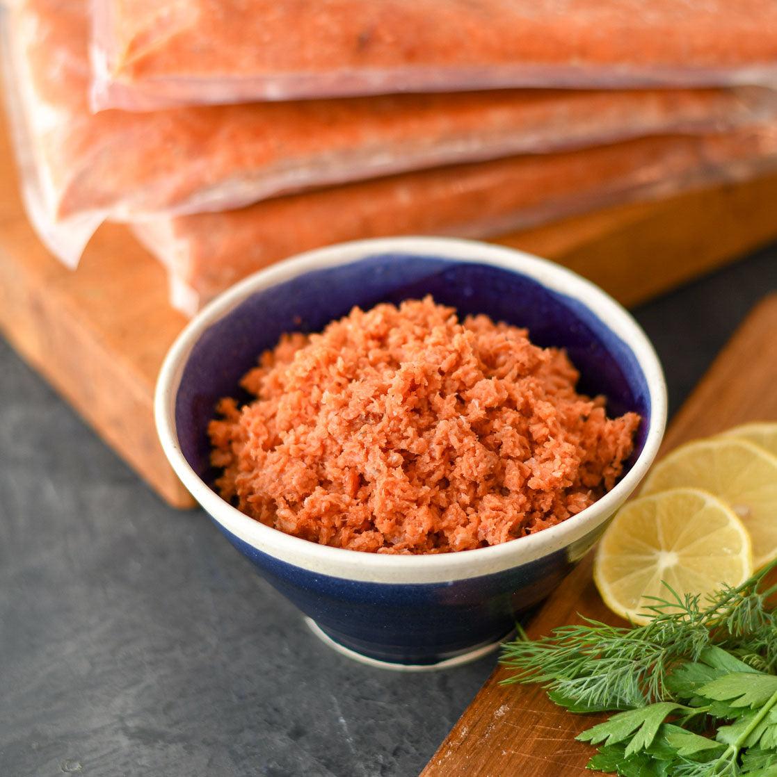 Ground Alaskan Sockeye Salmon - Popsie Fish Co