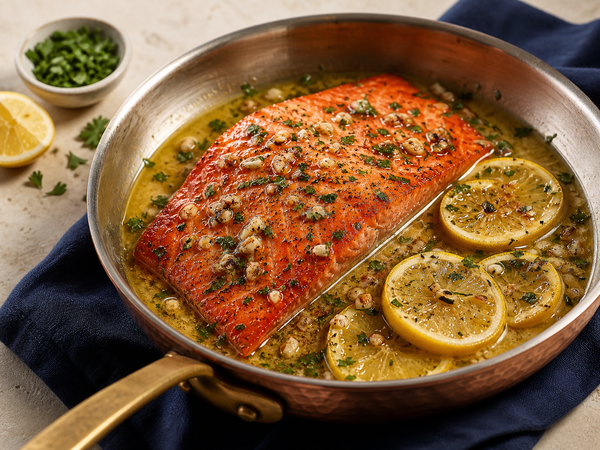 Garlic Butter Sockeye Salmon