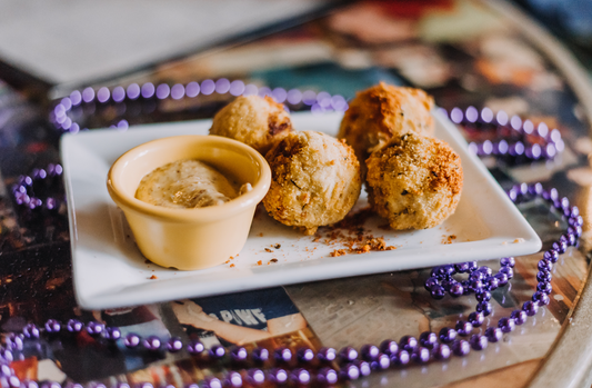 salmon boudin balls