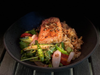 Salmon Bowl with Miso Dressing
