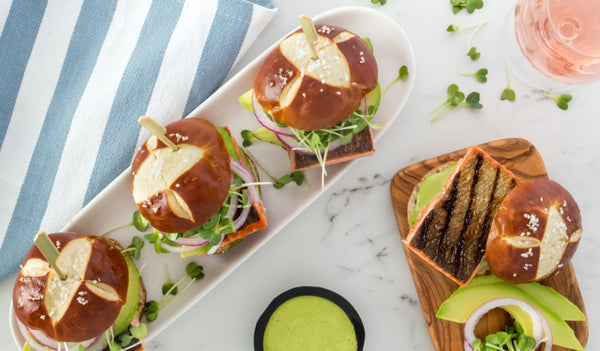 Grilled Alaska Salmon Sliders