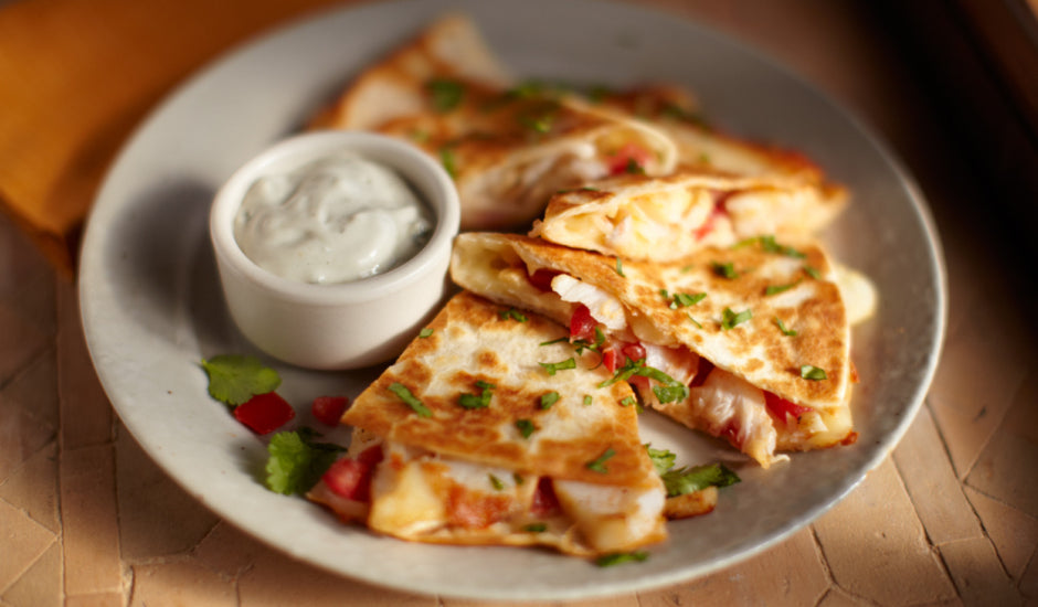 ALASKA COD QUESADILLA