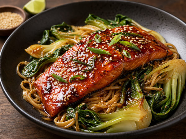 Asian Glazed Sockeye Salmon