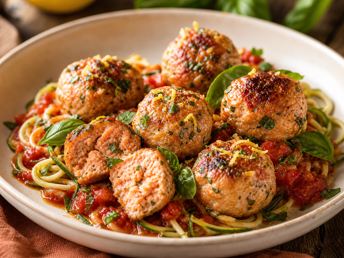 Sockeye Salmon Meatballs