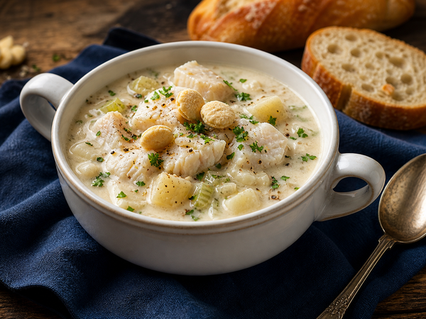 Classic Cod Chowder