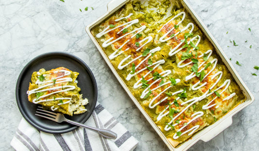 Creamy Wild Alaska Cod Enchiladas for Holy Week