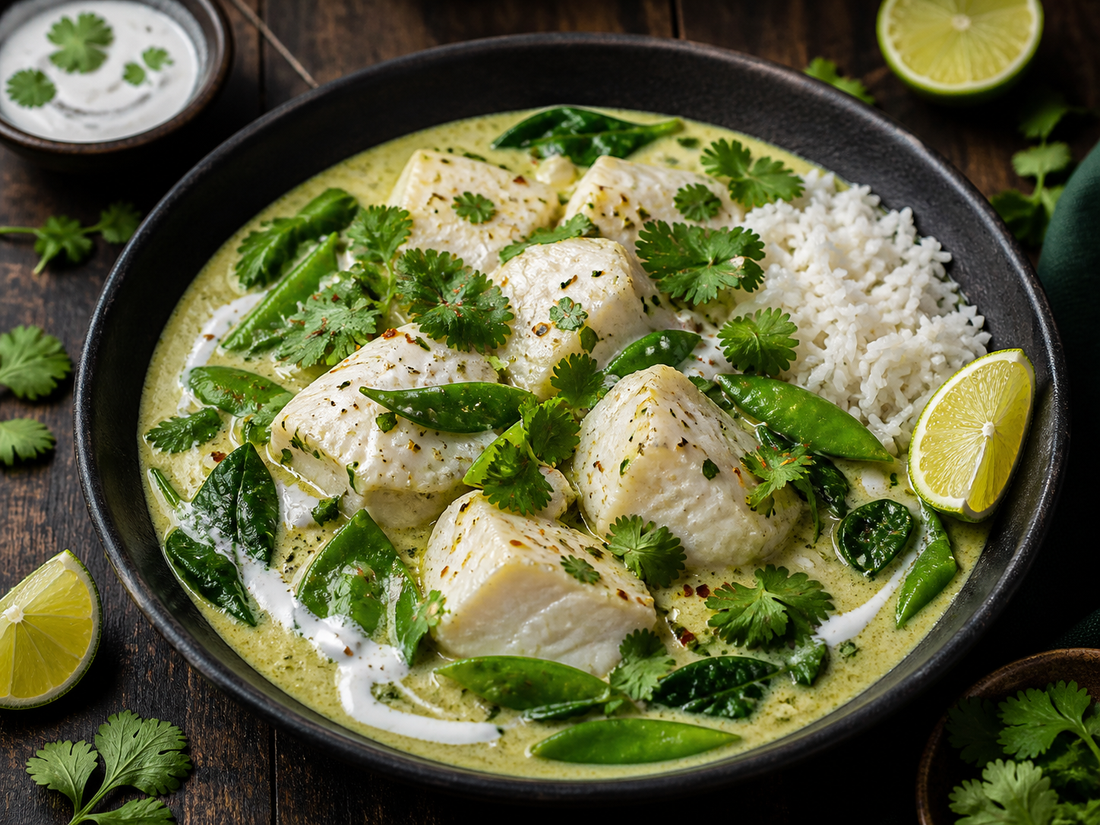 Coconut Curry Cod