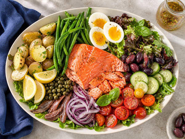 Sockeye Salmon Nicoise Salad