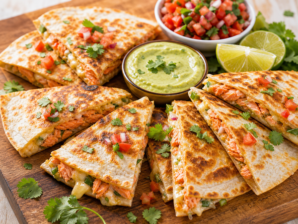 Salmon Quesadilla
