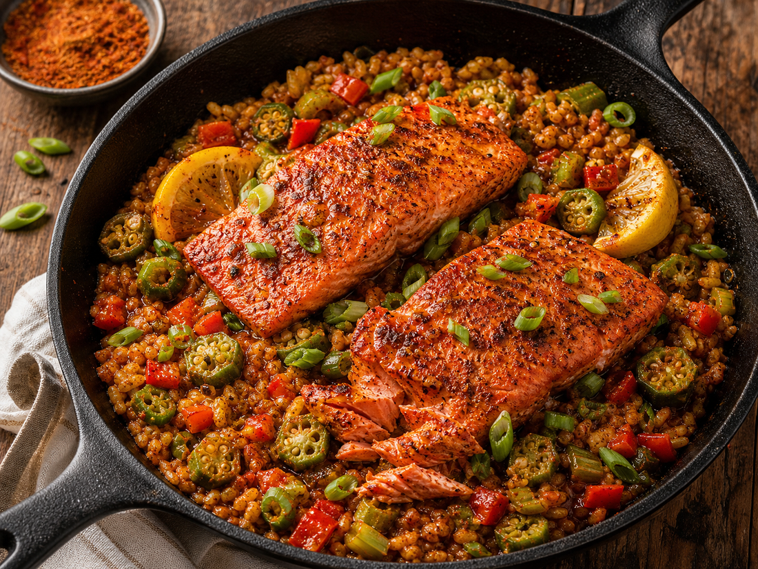 Cajun Sockeye Salmon