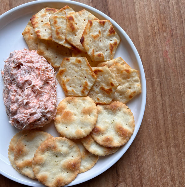 easy chunky smoked salmon dip