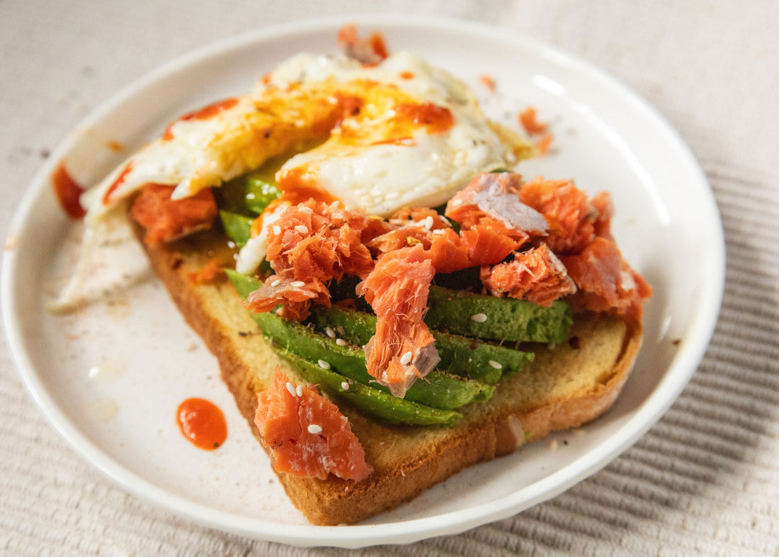 Easy Smoked Salmon Avocado Toast