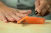salmon sashimi thinly sliced 