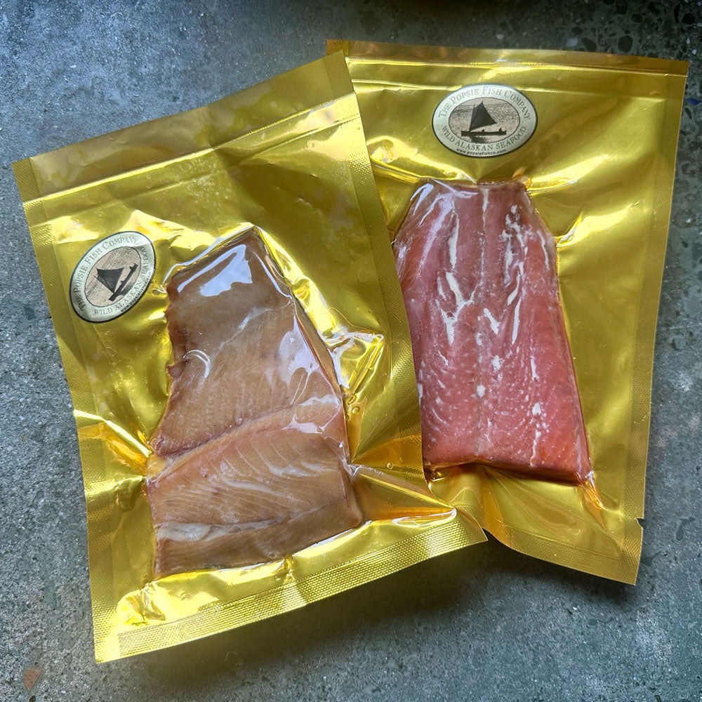 Smoked Sockeye Salmon & Sablefish Box- 3.5 lbs