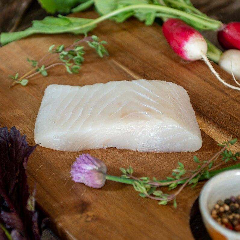 Sashimi Grade Wild Caught Alaskan Halibut Portion - Thawed